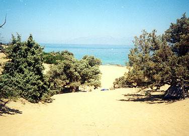 Der Agios Ioannis Strand auf der Insel Gavdos