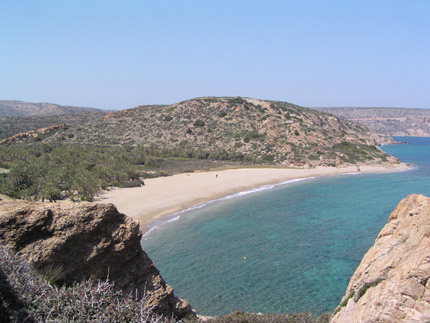 La spiaggia di Vai