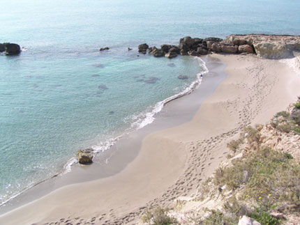 Beach in Xerokampos