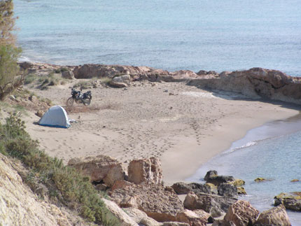 Beach in Xerokampos