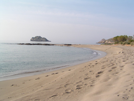 Der Strand von Xerokampos
