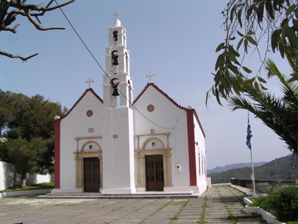 Church in Lastros Village