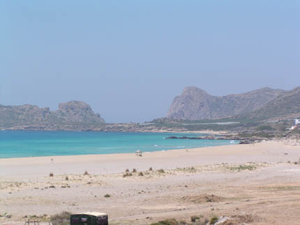 Der Strand von Falasarna