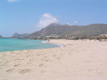 Falasarna beach