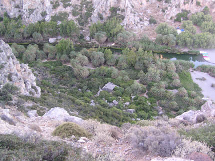 Der Preveli strand