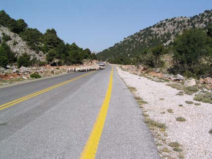 Τμήμα της διαδρομής από το Σεληνιώτικο Γύρο