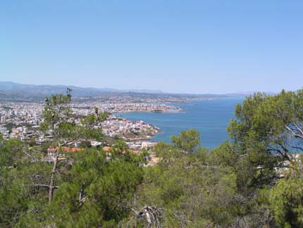 Chania seen from the Akrotiri