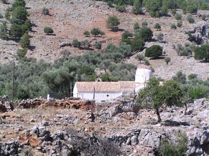 Η Βυζαντινή εκκλησία του Μιχαήλ Αρχάγγελου στην Αράδαινα