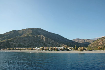 Sougia view from the sea