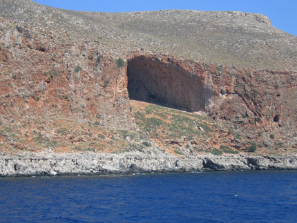 Cave In Gramvousa