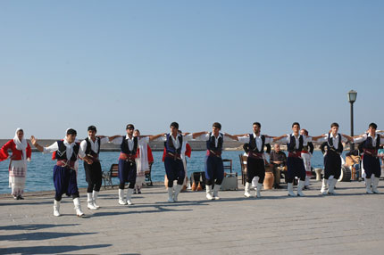 Cretan dance troupe