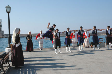 Cretan dance troupe