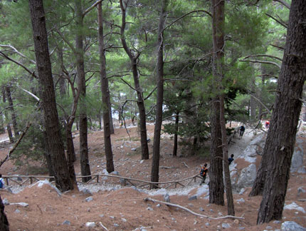 Crossing Samaria Gorge