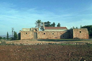 The abandoned Byzantine monastery of Agios Ioannis Eleimonas in Pazinos