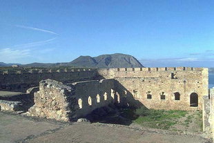 Die türkische Burg in Aptera