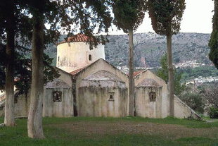 The Byzantine church of the Panagia Kera in Kritsa