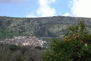 A winter scene in Kritsa