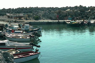 The Sports and Fishing  harbour of Paleohora