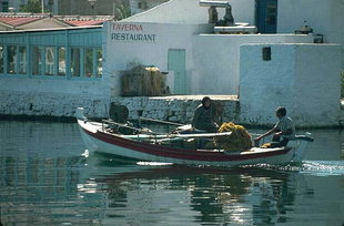 Elounda harbour
