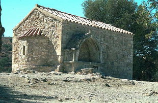 The Byzantine church of Agios Georgios Galatas, Agia Triada