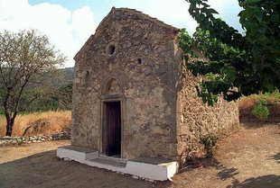 La cappella di Afentis Christòs, Potamiès