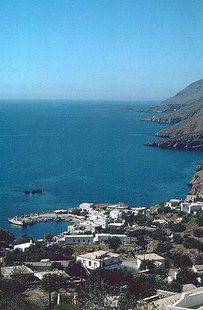 La costa meridionale dell'isola di Creta dal paese di Hora Sfakìon fino a Loutrò
