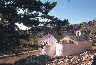 La chiesa di Agios Ioannis nel paese omonimo, Aràdena