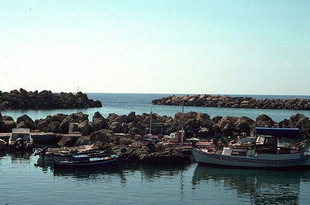 Il porto da diporto e da pesca di Paleòhora