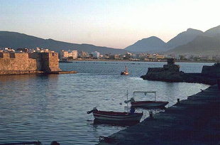 Der Hafen von Ierapetra und die venezianische Festung