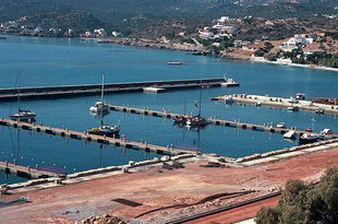 La marina di Agios Nikolaos