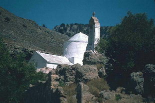Die Agii Apostoli-Kirche Hora Sfakion