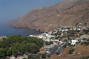 The village of Hora Sfakion
