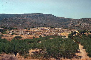 The Minoan site of Gournia