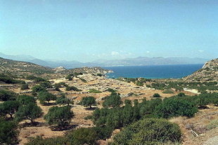 The Minoan site of Gournia