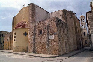 Ursprünglicher Teil von der Agios Nikolaos-Kirche in Splantzia, Chania