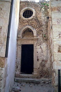 La chapelle de Renieri dans la ville ancienne de Chania