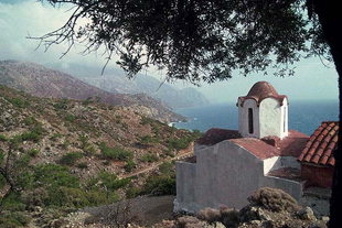 L'église d'Agia Irini à Sougia