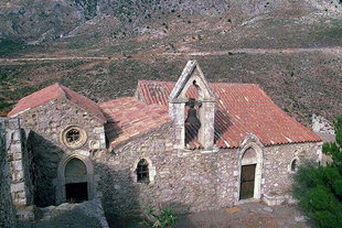 Die Agios Fanourios-Kirche, Varsamonero-Kloster