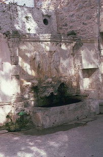 The Venetian fountain of the Vrondisi Monastery