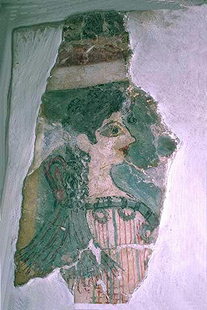 The Parisienne fresco from Knossos