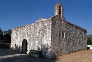 The basilica of Agios Ioannis in Liliano