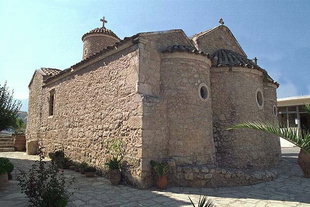 Die byzantinische Agios Thomas-Kirche, Agios Thomas