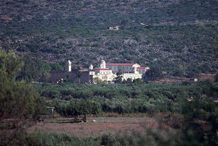 Agia Triada Monastery on the Akrotiri of Chania