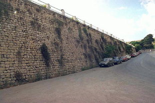 Les murailles Vénitiennes d'Iraklion près du Musée Archéologique