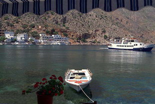 The anchorage of Loutro