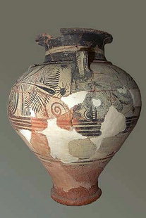 Minoan pottery from Mochlos