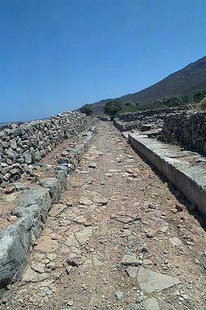 Minoan site in Palaikastro