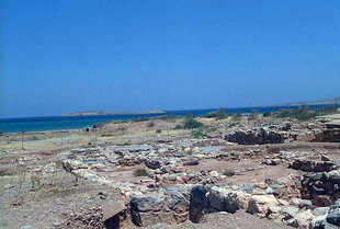 Minoan site in Palaikastro