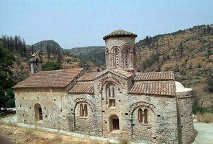 The Byzantine church of Agios Nikolaos in Kyriakoselia