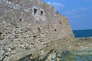 Das San Nicola-Fort an der Hafenmole, Chania